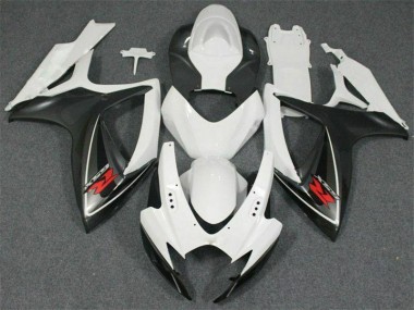 Branco Carenagem Moto Suzuki GSXR 600 / 750 K6 06-07