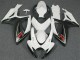 Branco Carenagem Moto Suzuki GSXR 600 / 750 K6 06-07 Branco Carenagem Moto Suzuki GSXR 600 / 750 K6 06-07