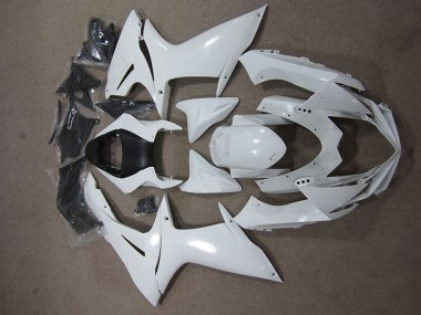 Branco Carenagem Moto Suzuki GSXR 600 K11 11-21