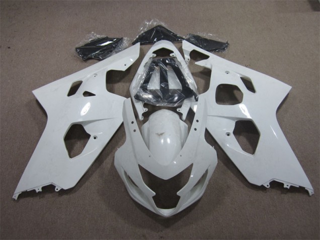 Branco Carenagem Moto Suzuki GSXR 600 K4 04-05 Branco Carenagem Moto Suzuki GSXR 600 K4 04-05