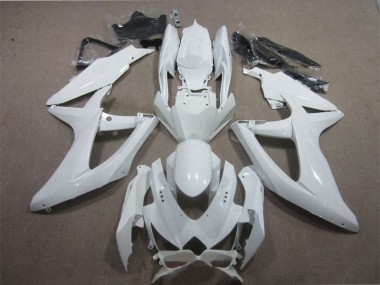 Branco Carenagem Moto Suzuki GSXR 600 K8 08-10