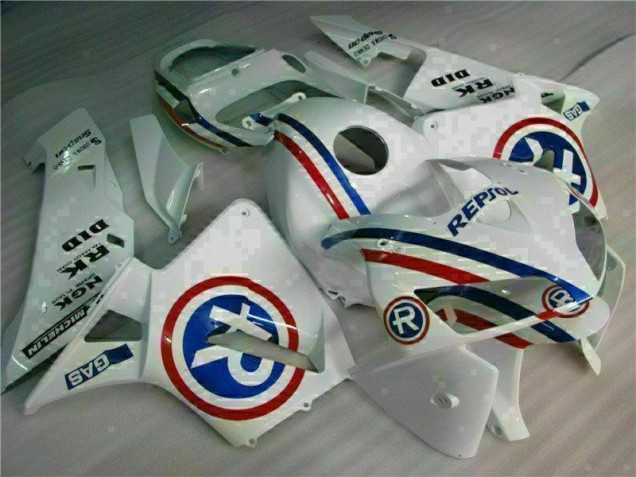 Branco Carroçaria Moto Honda CBR 600RR 05-06