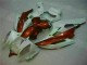 Branco Castanho Carenagem Moto Yamaha R6 06-07 Branco Castanho Carenagem Moto Yamaha R6 06-07
