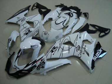Branco Corona Carenagem Moto Suzuki GSXR 1000 K9 09-16