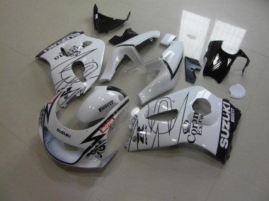 Branco Corona Carenagem Moto Suzuki GSXR 600 96-00
