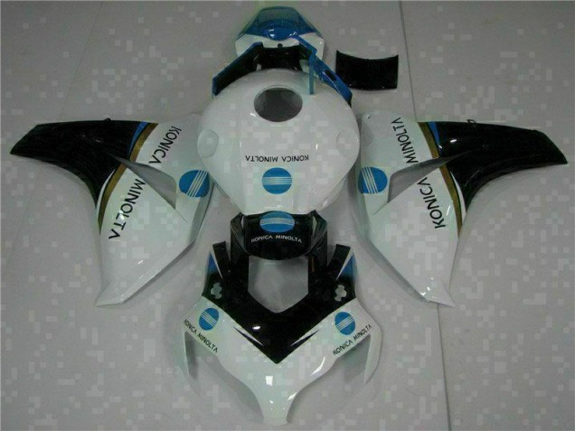 Branco Kit Carenagem Moto Honda CBR 1000RR 08-11 Branco Kit Carenagem Moto Honda CBR 1000RR 08-11