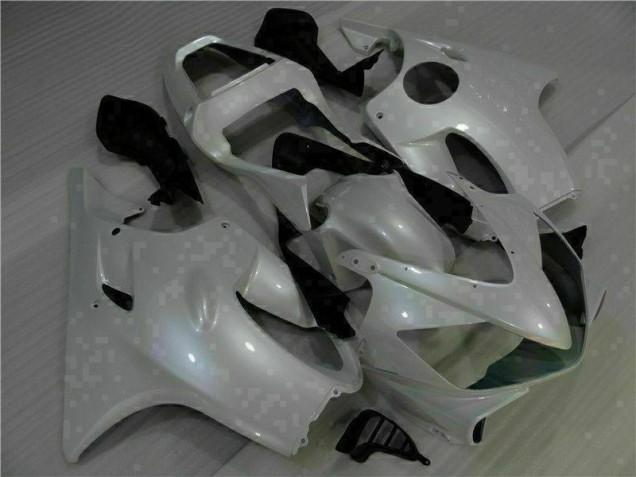 Branco Kit Carenagem Moto Honda CBR 600 F4i 01-03 Branco Kit Carenagem Moto Honda CBR 600 F4i 01-03
