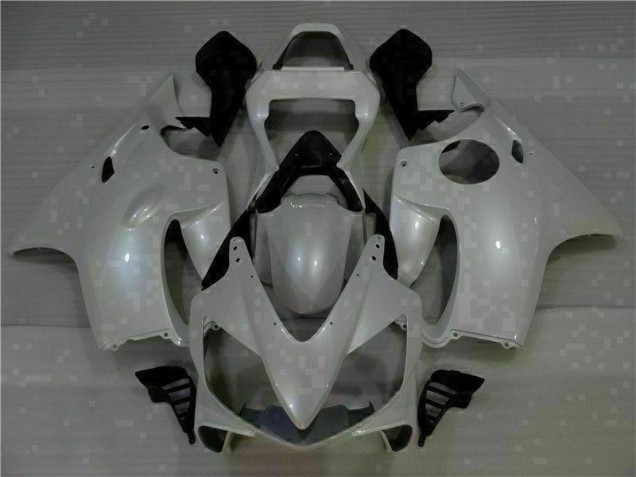 Branco Kit Carenagem Moto Honda CBR 600 F4i 01-03 Branco Kit Carenagem Moto Honda CBR 600 F4i 01-03