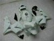 Branco Kit Carenagem Moto Honda CBR 600RR 03-04 Branco Kit Carenagem Moto Honda CBR 600RR 03-04
