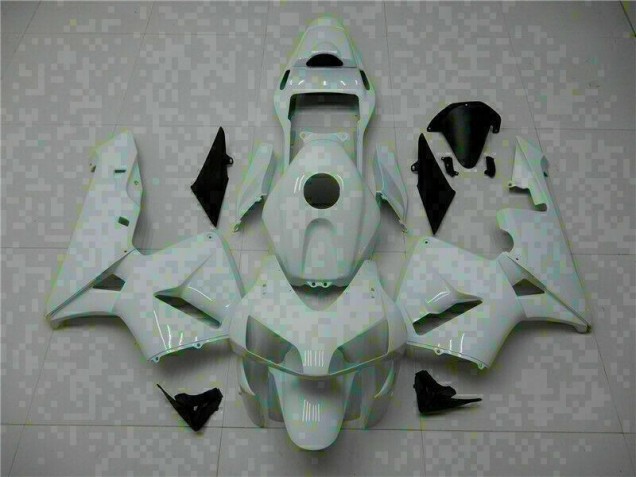 Branco Kit Carenagem Moto Honda CBR 600RR 03-04 Branco Kit Carenagem Moto Honda CBR 600RR 03-04