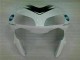 Branco Kit Carenagem Moto Honda CBR 600RR 03-04 Branco Kit Carenagem Moto Honda CBR 600RR 03-04