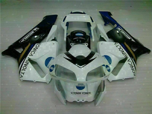 Branco Kit Carenagem Moto Honda CBR 600RR 03-04 Branco Kit Carenagem Moto Honda CBR 600RR 03-04