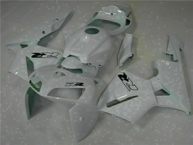 Branco Kit Carenagem Moto Honda CBR 600RR 05-06 Branco Kit Carenagem Moto Honda CBR 600RR 05-06