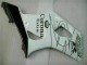 Branco Kit Carenagem Moto Suzuki GSXR 1000 K3 03-04 Branco Kit Carenagem Moto Suzuki GSXR 1000 K3 03-04