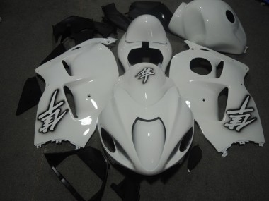 Branco Kit Carenagem Moto Suzuki GSXR 1300 Hayabusa 96-07