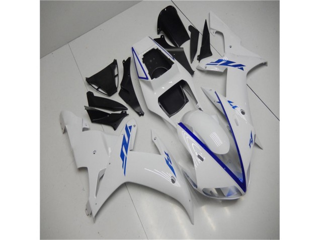 Branco Kit Carenagem Moto Yamaha R1 02-03 Branco Kit Carenagem Moto Yamaha R1 02-03