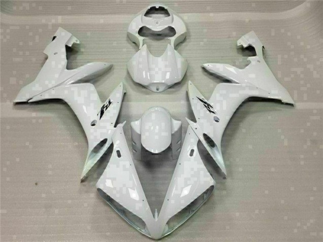 Branco Kit Carenagem Moto Yamaha R1 04-06 Branco Kit Carenagem Moto Yamaha R1 04-06