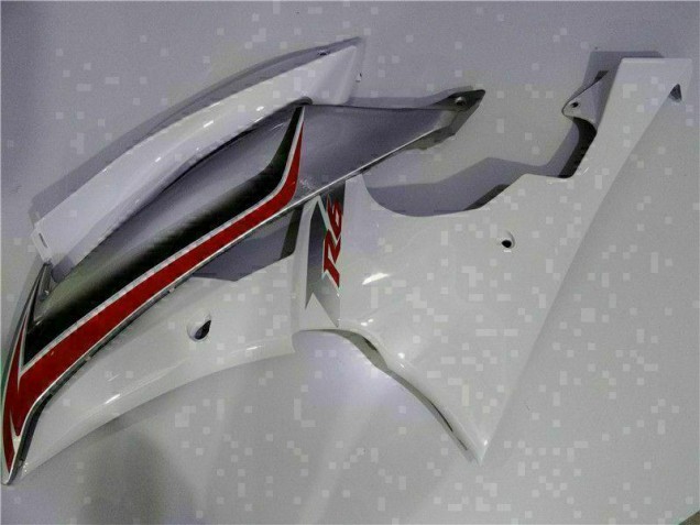 Branco Kit Carenagem Moto Yamaha R6 08-16 Branco Kit Carenagem Moto Yamaha R6 08-16