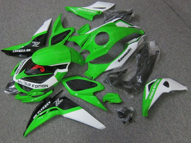 Branco Kit Completo Carenagem Moto Kawasaki Z1000 07-09