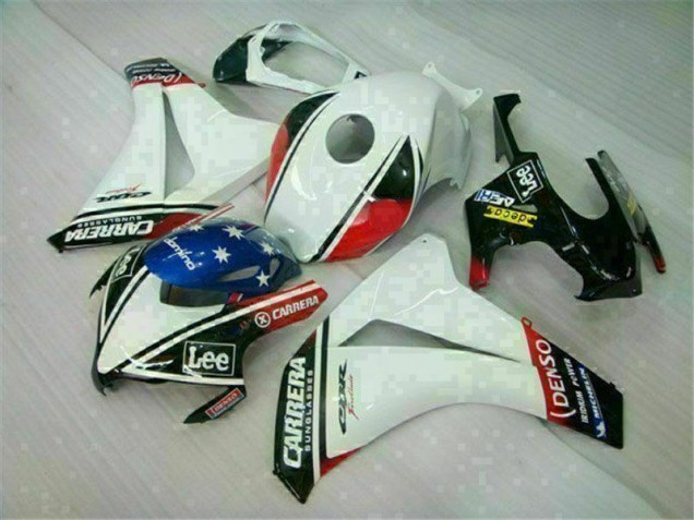 Branco Kits Carenagem Moto Honda CBR 1000RR 08-11