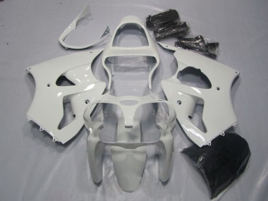 Branco Kits Carenagem Moto Kawasaki ZX6R 00-02