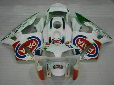 Branco Kits Completo Carenagem Moto Honda CBR 600RR 03-04