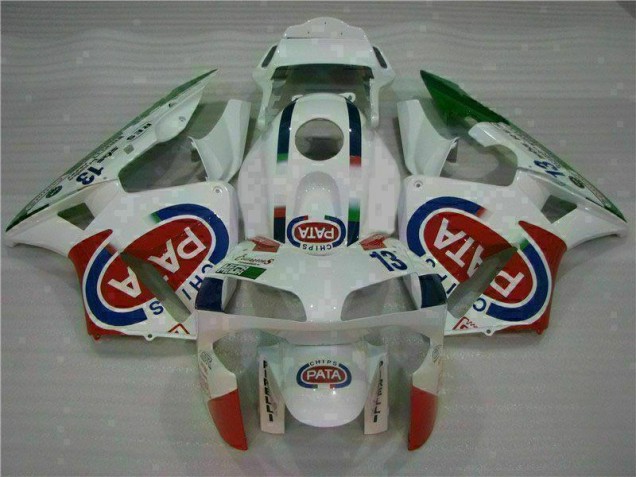Branco Kits Completo Carenagem Moto Honda CBR 600RR 03-04 Branco Kits Completo Carenagem Moto Honda CBR 600RR 03-04