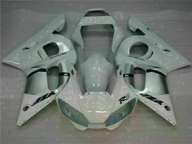 Branco Kits Completo Carenagem Moto Yamaha R6 98-02