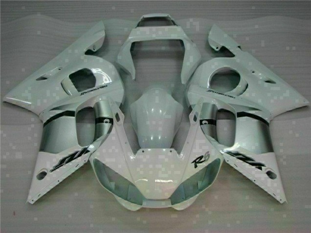 Branco Kits Completo Carenagem Moto Yamaha R6 98-02 Branco Kits Completo Carenagem Moto Yamaha R6 98-02