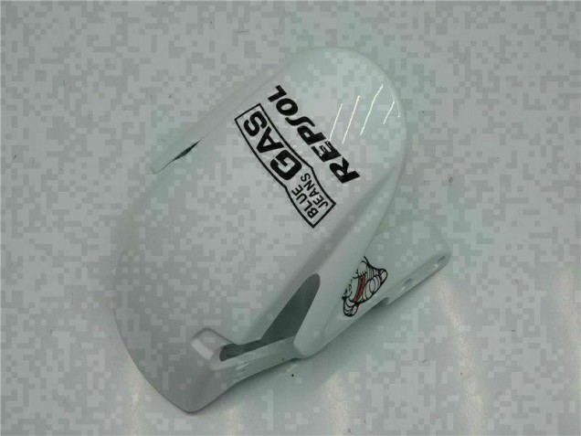 Branco Laranja Repsol Carenagem Moto Honda CBR 600RR 09-12 Branco Laranja Repsol Carenagem Moto Honda CBR 600RR 09-12