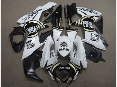 Branco Lucky Strike Preto Motul Kits Carenagem Moto Suzuki GSXR 600 K11 11-21