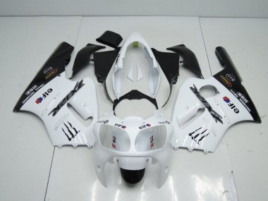 Branco Monster Carenagem Moto Kawasaki ZX12R 00-01