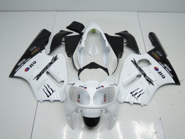 Branco Monster Carenagem Moto Kawasaki ZX12R 00-01 Branco Monster Carenagem Moto Kawasaki ZX12R 00-01