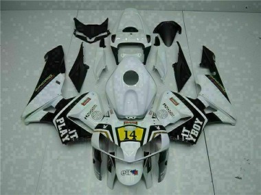 Branco Playboy 14 Carenagem Moto Honda CBR 600RR 05-06