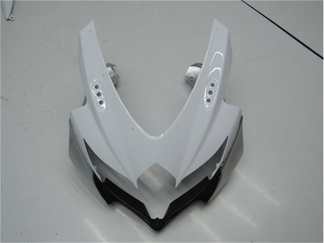 Branco Prata Azul Carenagem Moto Suzuki GSXR 600 / 750 K8 08-10 Branco Prata Azul Carenagem Moto Suzuki GSXR 600 / 750 K8 08-10