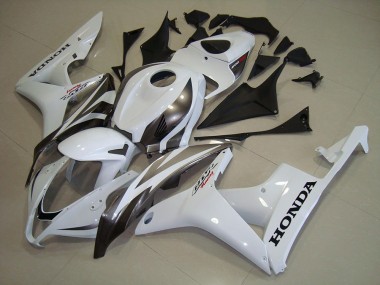 Branco Prata Carenagem Moto Honda CBR 600RR 07-08