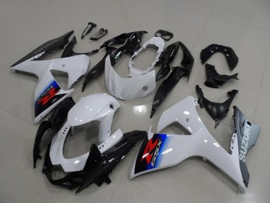 Branco Prata Carenagem Moto Suzuki GSXR 1000 K9 09-16