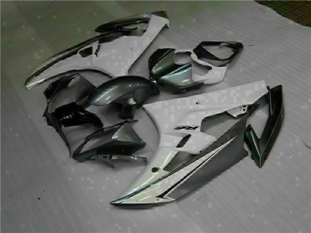 Branco Prata Carenagem Moto Yamaha R6 06-07 Branco Prata Carenagem Moto Yamaha R6 06-07