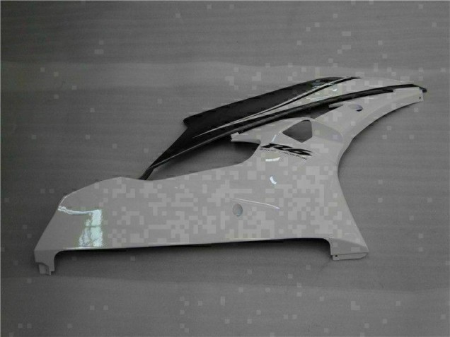 Branco Prata Carenagem Moto Yamaha R6 06-07 Branco Prata Carenagem Moto Yamaha R6 06-07