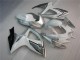 Branco Prata Carroçaria Moto Suzuki GSXR 600 / 750 K6 06-07 Branco Prata Carroçaria Moto Suzuki GSXR 600 / 750 K6 06-07