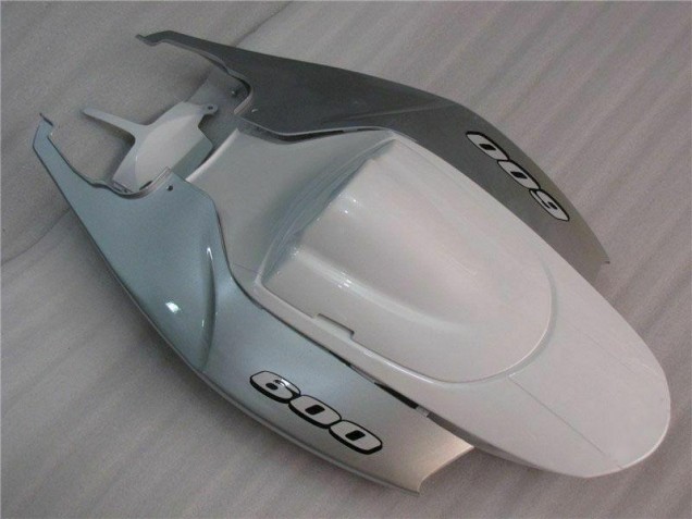 Branco Prata Carroçaria Moto Suzuki GSXR 600 / 750 K6 06-07 Branco Prata Carroçaria Moto Suzuki GSXR 600 / 750 K6 06-07
