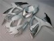 Branco Prata Carroçaria Moto Suzuki GSXR 600 / 750 K6 06-07 Branco Prata Carroçaria Moto Suzuki GSXR 600 / 750 K6 06-07