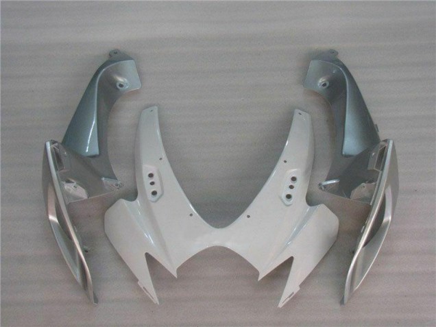Branco Prata Kits Carenagem Moto Suzuki GSXR 600 / 750 K6 06-07
