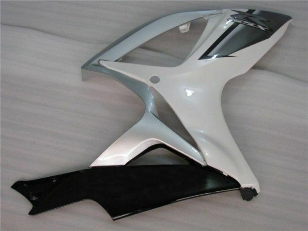 Branco Prata Kits Carenagem Moto Suzuki GSXR 600 / 750 K6 06-07
