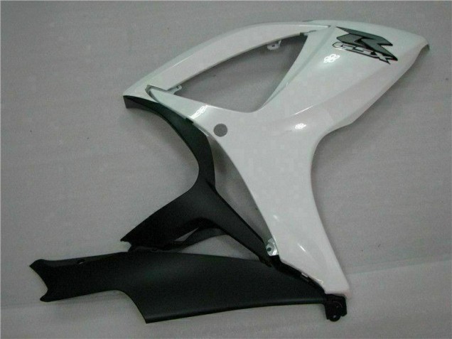 Branco Prata Moto Plástico Suzuki GSXR 600 / 750 K6 06-07 Branco Prata Moto Plástico Suzuki GSXR 600 / 750 K6 06-07