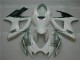 Branco Prata Moto Plástico Suzuki GSXR 600 / 750 K6 06-07 Branco Prata Moto Plástico Suzuki GSXR 600 / 750 K6 06-07