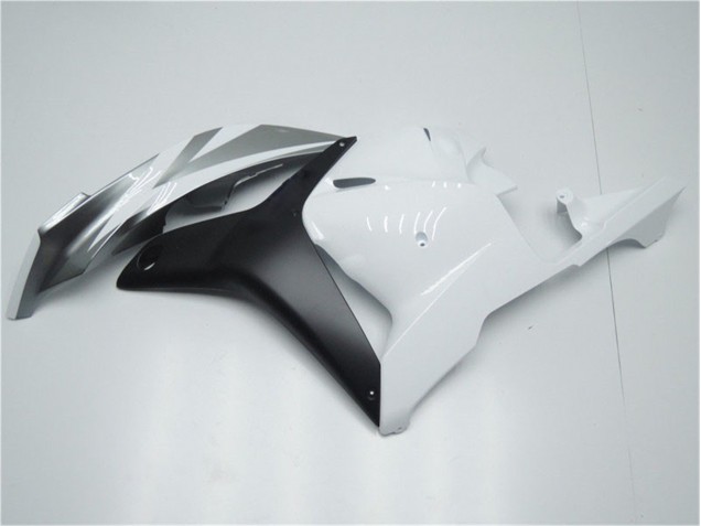 Branco Prata Preto Carenagem Moto Honda CBR 600RR 09-12