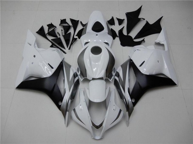 Branco Prata Preto Carenagem Moto Honda CBR 600RR 09-12