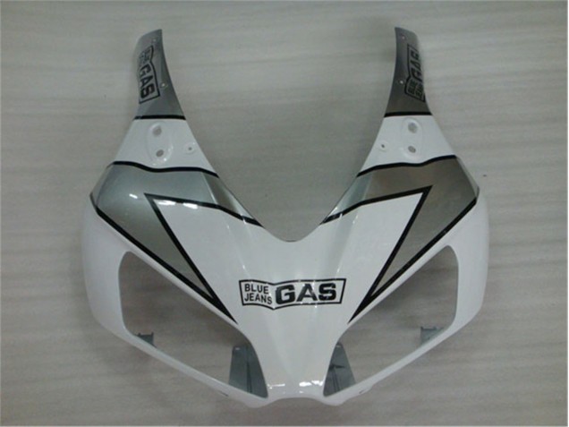 Branco Prata Preto Repsol Moto Plástico Honda CBR 1000RR 04-05 Branco Prata Preto Repsol Moto Plástico Honda CBR 1000RR 04-05