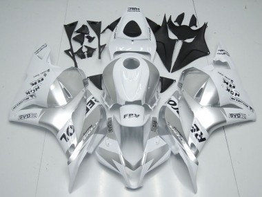 Branco Prata Repsol Carenagem Moto Honda CBR 600RR 09-12